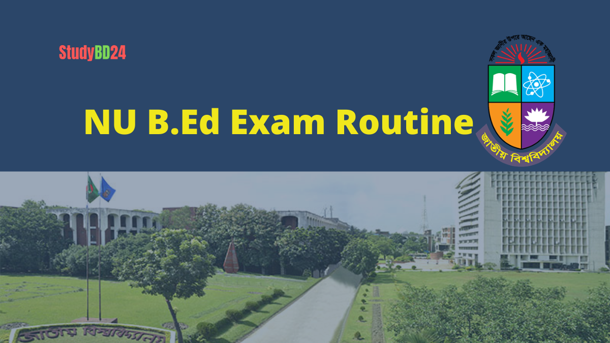 NU B.Ed Exam Routine