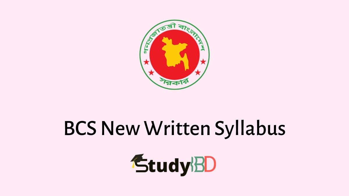BCS New Written Syllabus