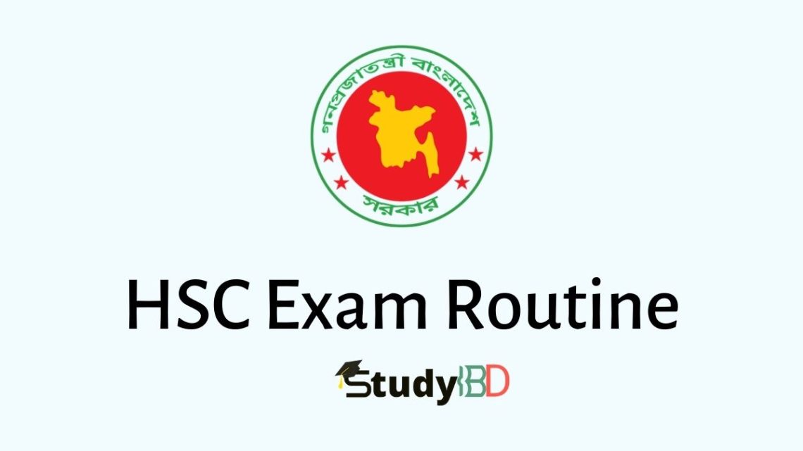 HSC Exam Routine 2024 Of All Education Board