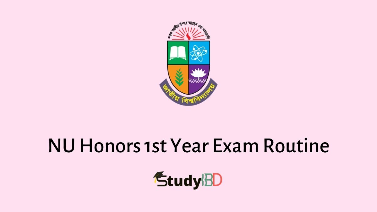 NU Honors 1st Year Exam Routine