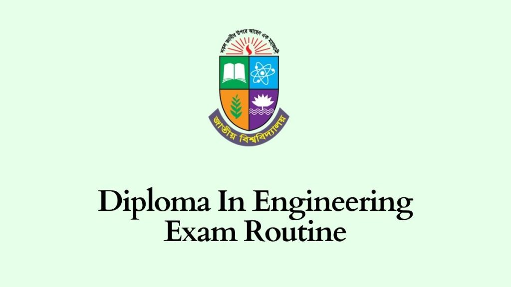 Diploma In Engineering Exam Routine 1024x576 