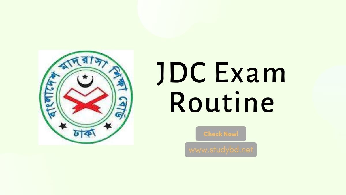 JDC Exam Routine