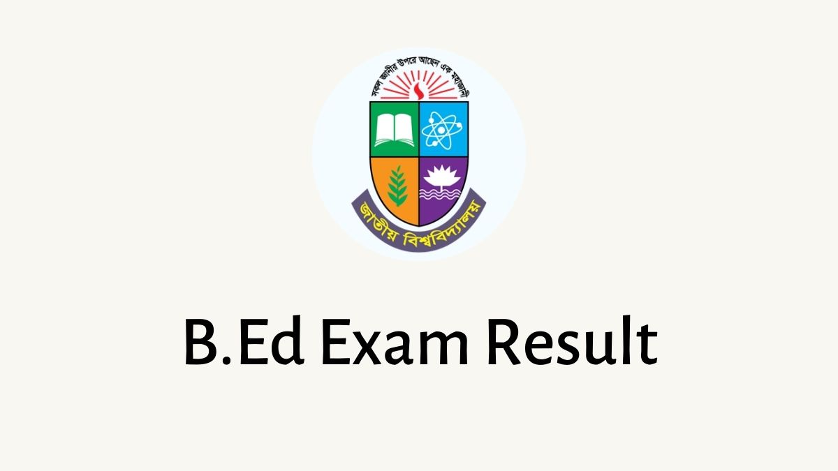 B.Ed Exam Result 2022