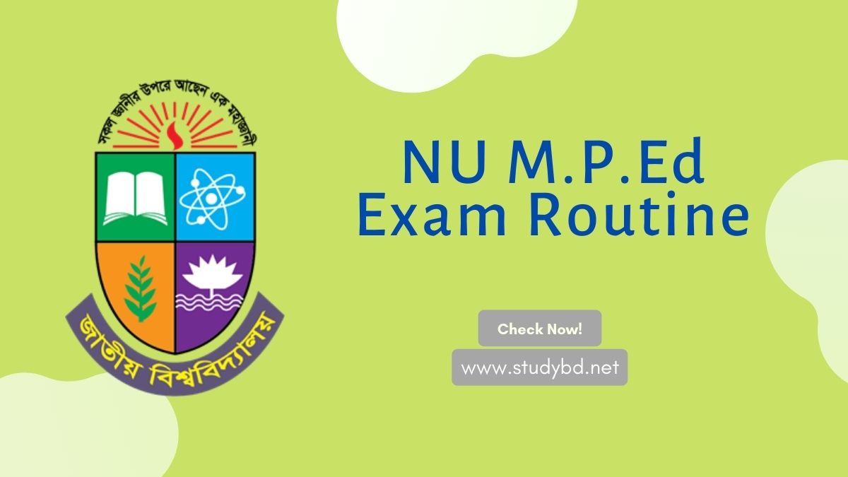 NU M.P.Ed Exam Routine