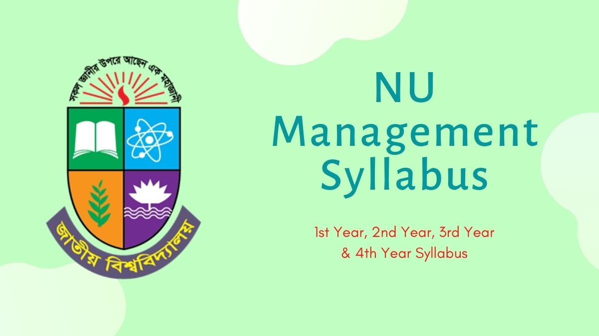 NU Management Syllabus