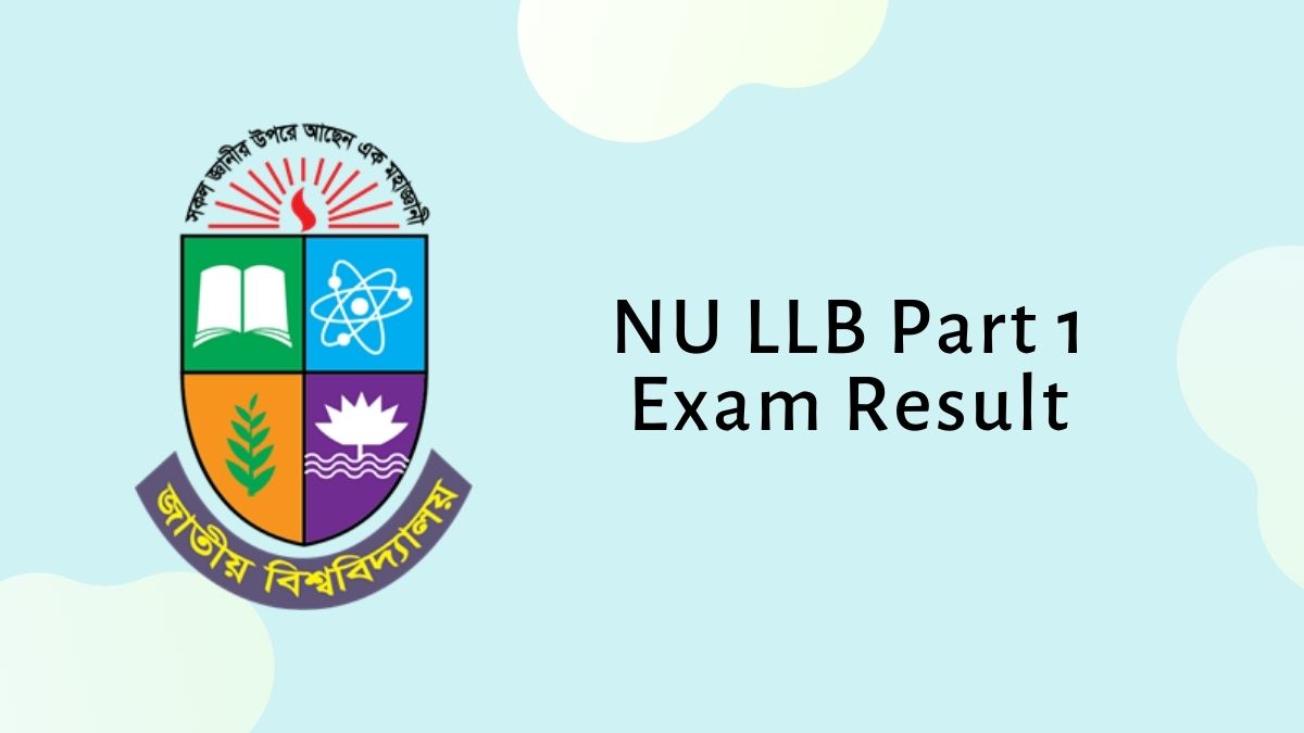 NU LLB Part 1 Exam Result