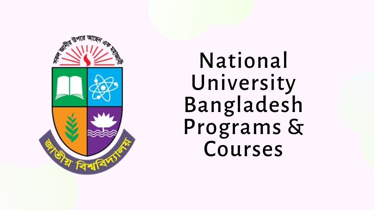 National University Bangladesh Programs & Courses